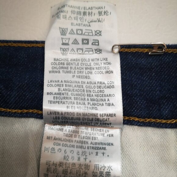 Guess Men's Size 36/32 Vermont Slim Medium Wash Blue Jeans - Picture 6 of 16